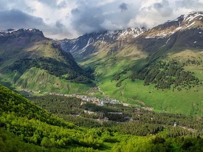 Панорамный Вид Сверху На Город Nalchik — стоковые фотографии и другие  картинки Нальчик - Нальчик, Россия, 2015 - iStock