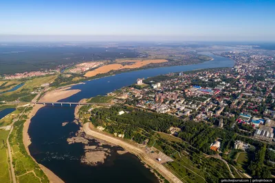 Томск с высоты — сибирский город студентов