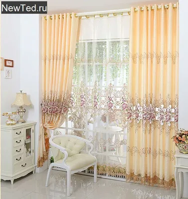 Шторы На Люверсах Своими Руками: 175+ (Фото) Красивых Новинок | Curtain  designs, Curtain decor, Living room design decor