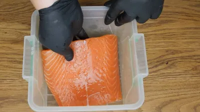Красная рыба - конфи - пошаговый рецепт MasterChef KZ