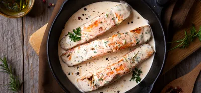 Рецепт закусочного торта с красной рыбой и шпинатом с фото пошагово на  Вкусном Блоге