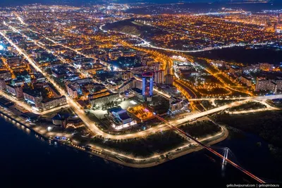 Фотография Краснодар с высоты птичьего полета. Микрорайон Фестивальный,  территория гаражного комплекса, февраль, 2016 | Фотобанк ГеоФото/GeoPhoto |  GetImages Group