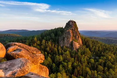 Загадочное фото: как Красноярск забирал у природы красивые места