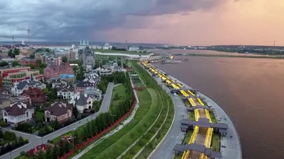 Кремлёвская набережная в Казани: история, фотографии, как добраться — Наш  Урал и весь мир