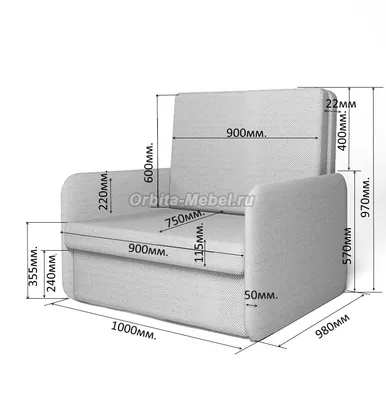 Текстиль и мебель: Кресло-кровать – многофункциональный, также практичный  предмет мебели / e-matras