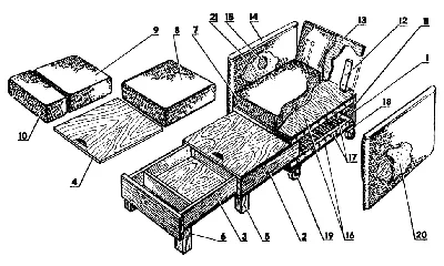 Кресло кровать своими руками | Мебель своими руками