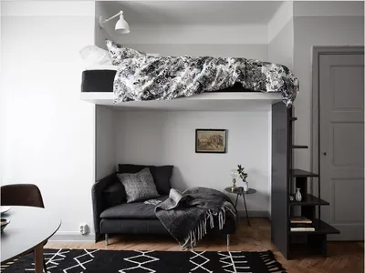 Кровать чердак в интерьере 300 фото | Build a loft bed, Beds for small  spaces, Cool loft beds