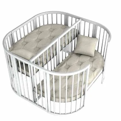 Кроватка для двойни ComfortBaby PlayPen 3 в 1, Белоснежный купить в Москве  за 48 500 руб. с доставкой от официального дилера Boan Baby