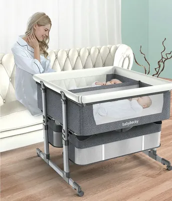 Двуспальный манеж ComfortBaby PlayPen 3в1 (двухместная кроватка) купить  круглую кроватку в Москве по лучшей цене