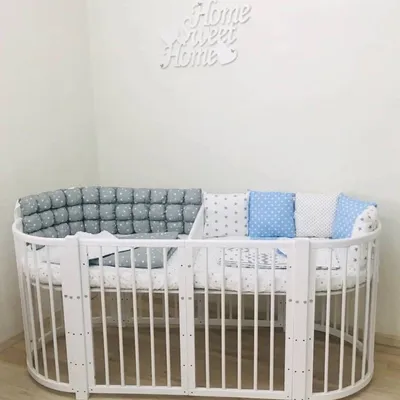 Детский магазин BabyMall on Instagram: \"КРОВАТКА ДЛЯ ДВОЙНИ COMFORTBABY  PLAYPEN 3 В 1 👶🏻👶🏻Счастье, умноженное на два, — это ваши близнецы или  погодки. 🌱🪵Кроватка для двойни выполненная из массива бука 3 в