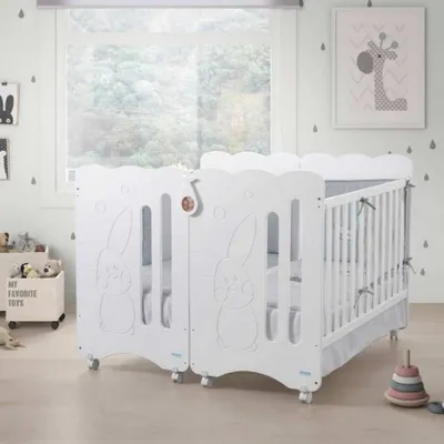 Кроватка для двойни ComfortBaby PlayPen 3в1 (массив пропаренного бука, «А»  Класса) – YOYO