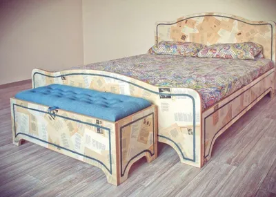 How to Bed with a lifting mechanism own hands - YouTube