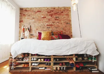 Кровать из поддонов с подсветкой фото | Bed design, Wooden pallet beds,  Pallet bed with lights