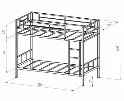 двухъярусная кровать из профильной трубы чертежи: 9 тыс изображений найдено  в Яндекс.Картинках | Двухъярусные кровати, Металлические кровати, Кровать