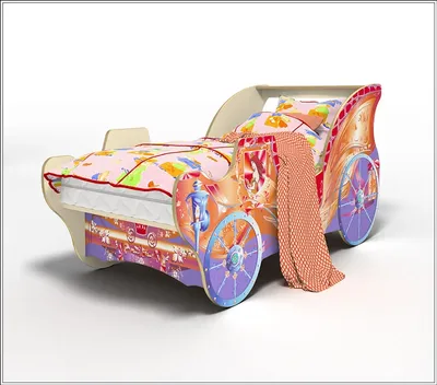 Plastiko Princess Carriage Art.74266 Детская кровать Карета 180х90см -  Каталог / Мебель и Текстиль / Кровати, манежи / BabyStore.lt - Крупнейший  детский магазин (интернет-магазин)