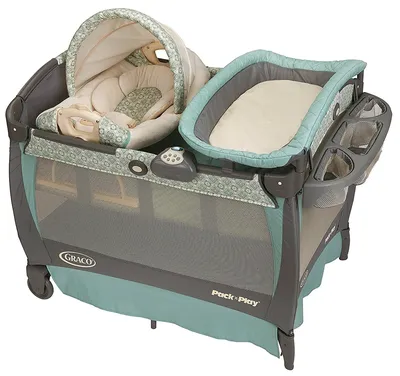 Манеж-кровать Graco Contour Electra (Patchwork) - купить в Киеве, Украине,  цены в интернет-магазине Avtokrisla.com