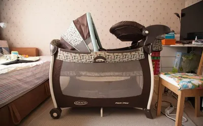 Манеж-кровать Graco Silhouette 9B08 в Краснодаре - интернет-магазин  «Малышка Ру»