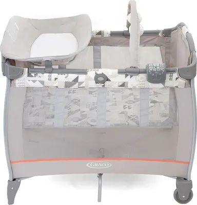 Graco Contour, манеж кровать Грако контур электра, Манеж-кровать Graco  Contour Electra hide and seek,Neon Sand