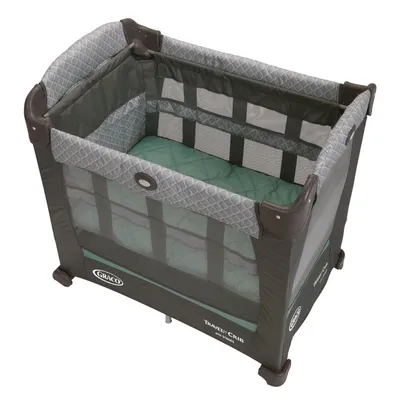 Манеж-кровать Graco Cuddle Cove цвет Minnies Garden купить по цене 50870 ₸  в интернет-магазине Детский мир