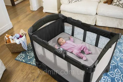 Манеж-кровать 2 в 1 Graco Contour Electra Patchwork Grey - купи в Кишиневе  | интернет-магазин PernaMea.md