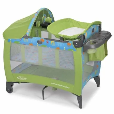 Купить Манеж-кровать Graco Contour Electra по Промокоду SIDEX250 в г.  Москва + обзор и отзывы - Манежи для малышей в Москва (Артикул: RRTZZRF)