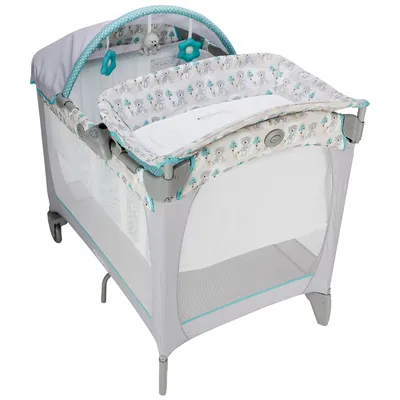 Манеж-кровать Graco Contour Electra Buddy Bear (9E91BDDU)