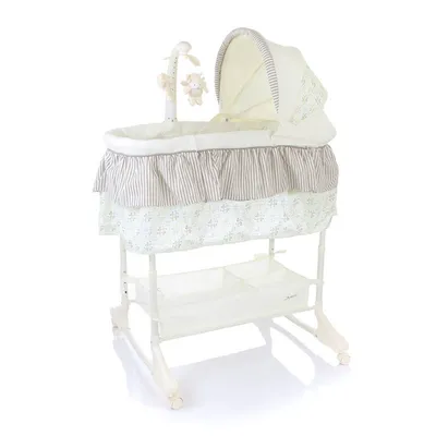 Манеж-кровать Graco с переносной люлькой (Graco Pack 'n Play Playard  Bassinet Changer with Cuddle Cove Rocking Seat)