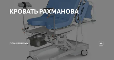 КРОВАТЬ РАХМАНОВА | Эпонимы и Мы | Дзен