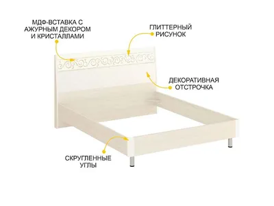 Кровать Тиффани 160 подъемная коричневая купить в Екатеринбурге