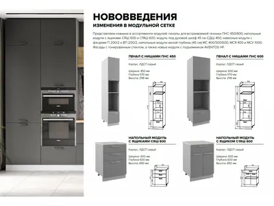 Модульная система кухни ДСВ: купить в Томске