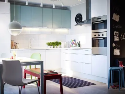 Кухня, белый, Будбин зеленый МЕТОД (194.169.52) купить в ИКЕА (IKEA) с  доставкой, по цене 157818 рублей в Санкт-Петербурге | Каталог Кухни в  интернет-магазине Доставкин