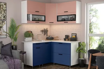 Синие кухни купить по выгодной цене в Туле в интернет-магазине НОНТОН