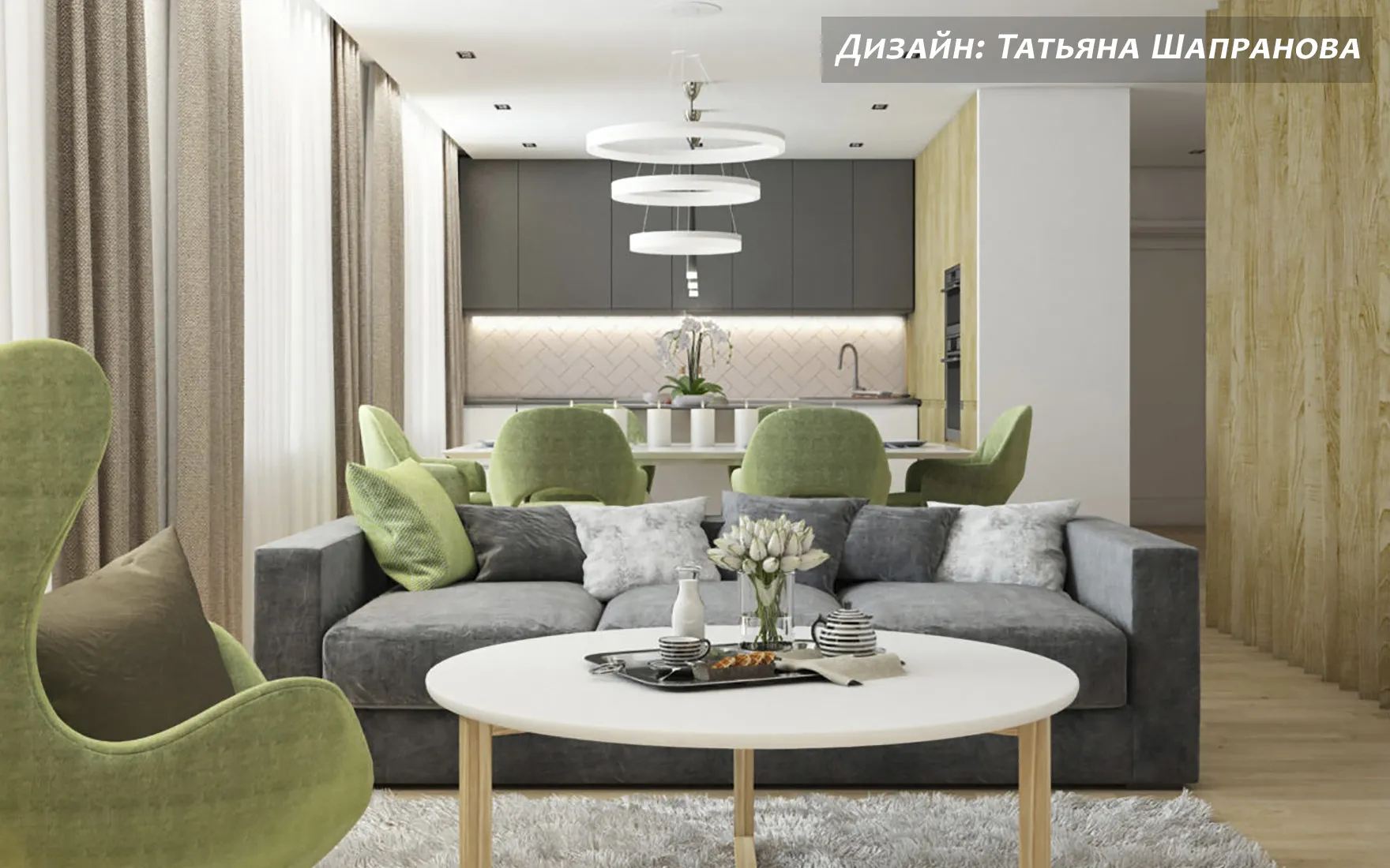 Фотография кухни в доме с элементами арт-деко Фотография кухни в доме с элементами арт-деко