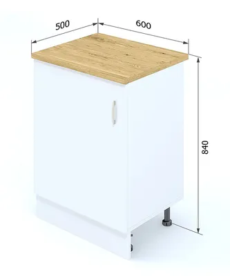 Высокий напольный кухонный шкаф с ящиками для посуды недорого. |  Интерьер-мебель
