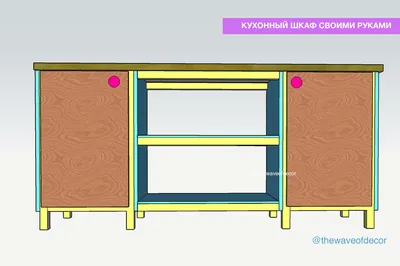 Шкаф своими руками для кухни на даче. | На волне декора с Оксаной | Дзен