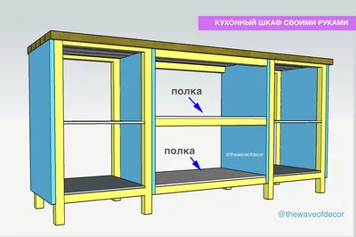 Шкаф своими руками для кухни на даче. | На волне декора с Оксаной | Дзен