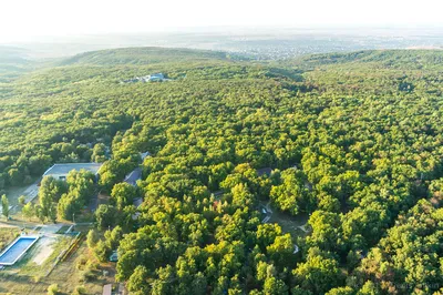 Кумысная поляна с высоты