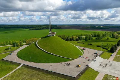 Мемориальный комплекс «Курган Славы» в Минске | Ландшафтная архитектура и  зеленое строительство | Totalarch