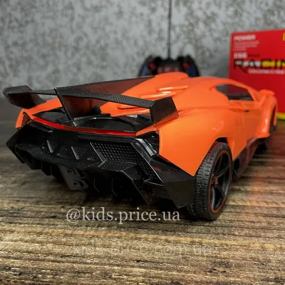 Детский электромобиль Lamborghini (Ламборджини) Bambi Racer M 4319EBLR-7  оранжевый