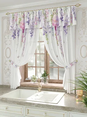 Комплект штор шторная лента (крючки), кулиска, 9934094 портьеры 150х180 см.  — 2 шт., ламбрекен 300х40 см. — 1 шт. ♥ купить в интернет-магазине Helga ✨  | от 2889 руб.