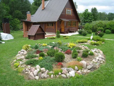 Ландшафтный дизайн дачного участка в Уфе 🏠 Заказать проектирование  ландшафтного дизайна