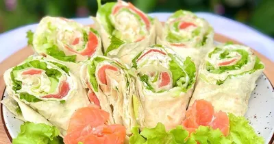 Чудесный Рулет из Лаваша с Красной Рыбой Отличная Закуска на Праздник!!! /  Lavash Roll With Red Fish - YouTube