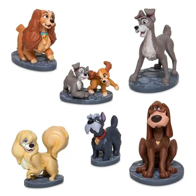 Игровой набор фигурок Леди и Бродяга Дисней - Disney Store в Москве