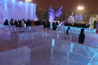 Ледовый городок в Екатеринбурге - 2015–2016 гг. Фото