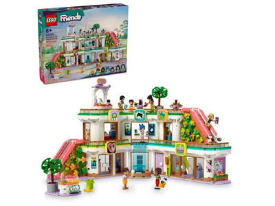 LEGO Friends Downtown Flower and Design Stores 41732 Building Set -  Buildable Toy with Apartment, Shops, House, and Classic Characters, Model  to Customize, Decorate, and Display for Ages 12+ - Walmart.com