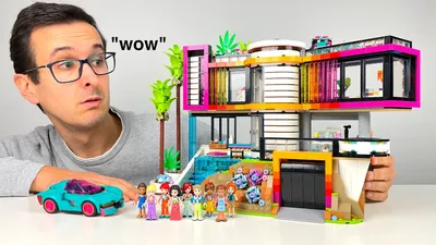 LEGO Friends Mansion Review - YouTube