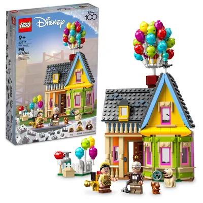 Amazon.com: LEGO Disney and Pixar 'Up' House Disney 100 Celebration Classic  Building Toy Set for Kids and Movie Fans Ages 9 and Up, A Fun Gift for  Disney Fans and Anyone Who