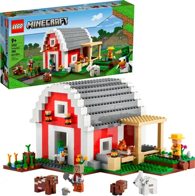 LEGO Minecraft The Red Barn 21187 6379578 - Best Buy