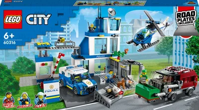 Конструктор LEGO City - Полицейский участок 60316 купить в Москве |  Доставка по России.