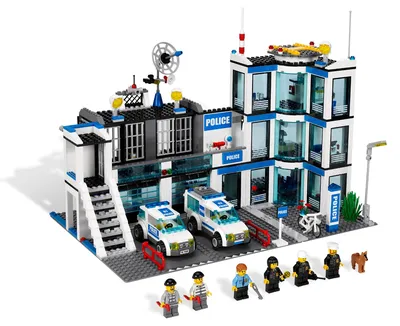 Конструктор LEGO® City Police Полицейский участок 60316 - 1a.lv